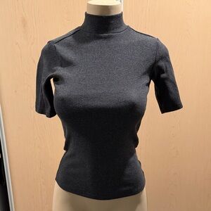 G-Star Men's Charcoal Turtleneck Sweater